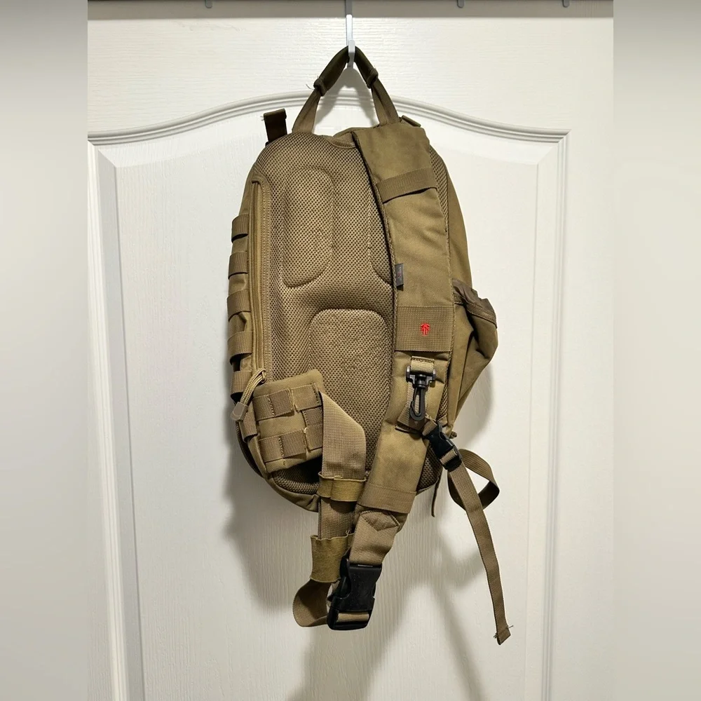 Pride Six Tactical Tan Lite Force Tactical Sling Backpack